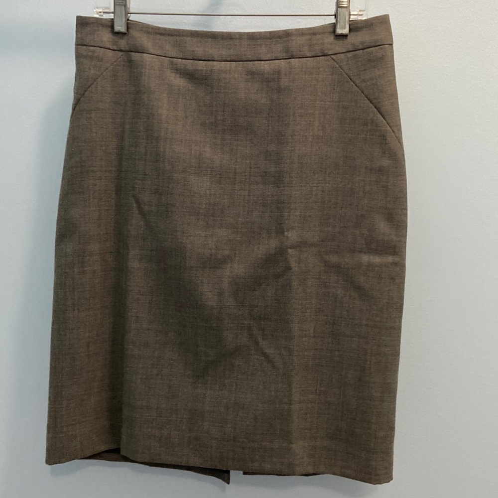 Gray Ann Taylor Skirt